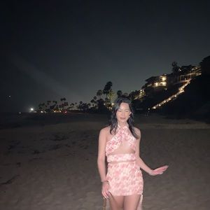 Tiger Mist ruched mini skirt